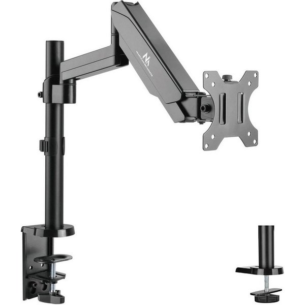 Maclean Monitor-Halterung MC-775 mit Gasfeder für 17–32 Zoll Monitore VESA 75x75 / 100x100, (bis 32 Zoll, Tischhalterung - neigbar & drehbar, bis 8 kg)