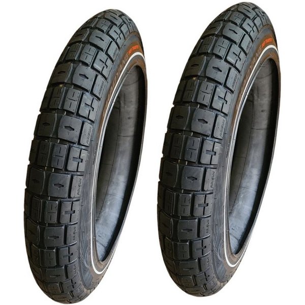Chaoyang Fahrradreifen 2 Stk Fatbike Reifen Easy Transport 20x4.0 100-406 Extra Pannenschutz, (2-tlg)