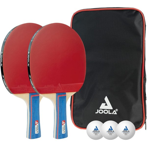 Joola Tischtennisschläger Tischtennis Duo Set, Tischtennis Schläger Set Tischtennisset Table Tennis Bat Racket