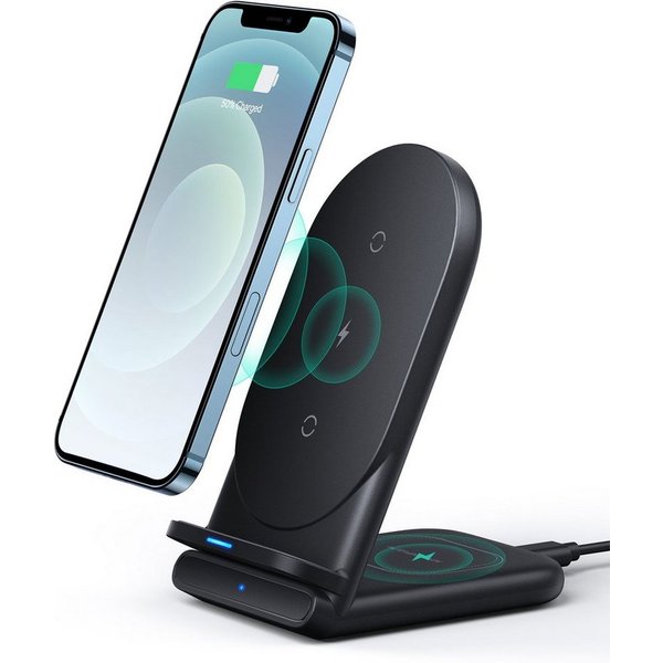 AUKEY Wireless Charger (2-in-1 Aircore Series Kabellos Ladestation)