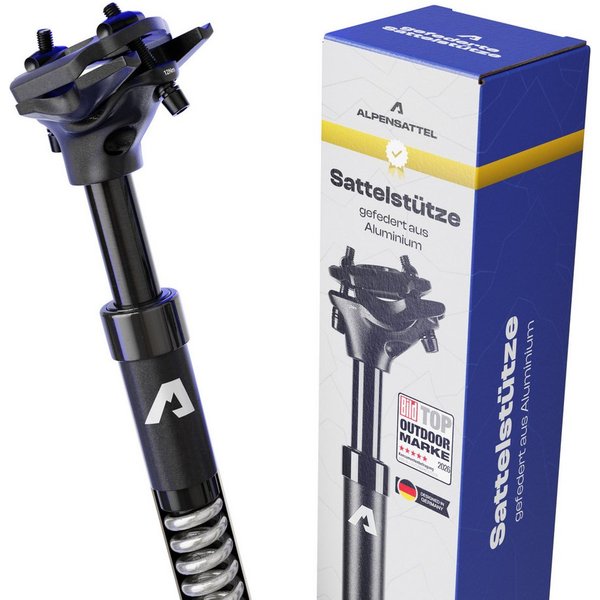 Alpensattel Federsattelstütze Sattelstütze