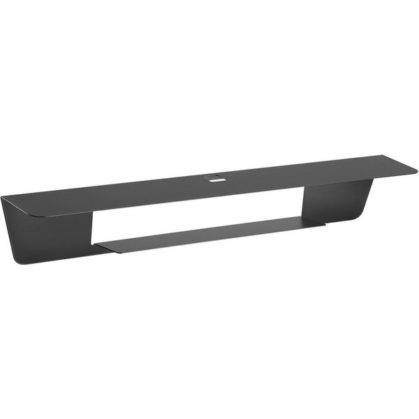 RICOO Soundbar-Halterung Soundbar Wandhalterung für alle Soundbards LH059-B, (1 Stk. Soundbar Wandhalterung schwaz, 1-tlg., 1x Universalhalterung unter dem TV o