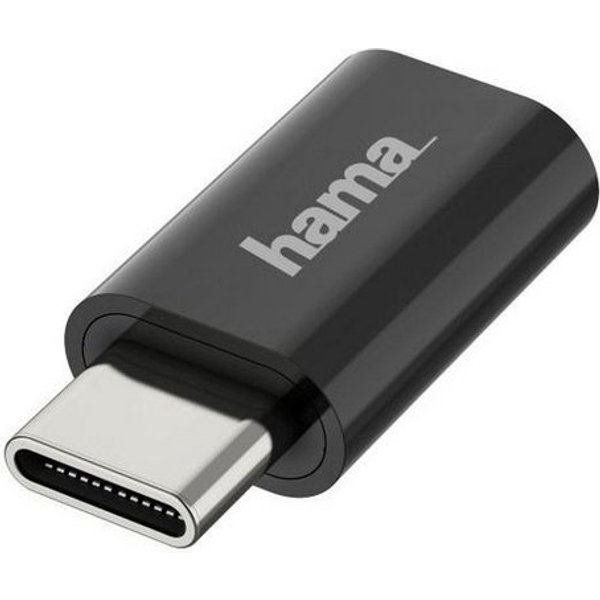 Hama USB OTG Adapter, USB-C Stecker, Micro USB-Buchse, USB 2.0, USB Adapter USB-Adapter USB-C zu Micro-USB