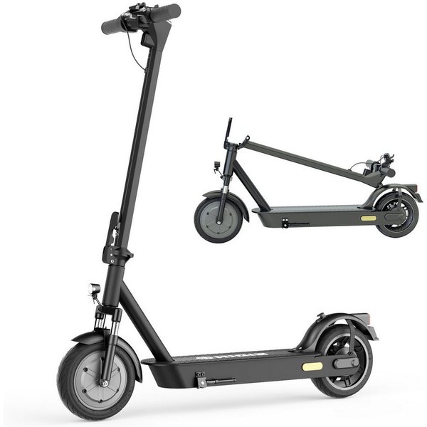 RAOO MIN E-Scooter V10 mit ABE-20km/h-500W Spitzenleistung -36V 8/12Ah-IP54-45KM max., 350 W