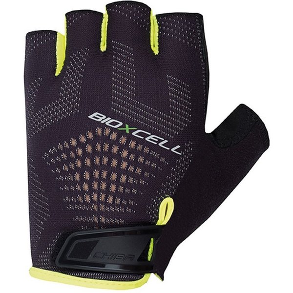 Chiba Fahrradhandschuhe BioXCell Super Fly schwarz/neongelb - 1 Paar