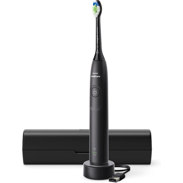 Philips Schallzahnbürste Sonicare 5300 HX7101/02 Schallzahnbürste, 2 Stufen, BrushSync