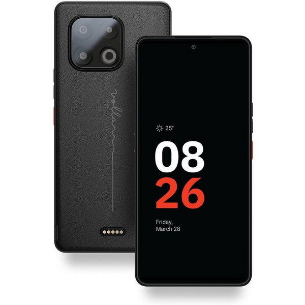 Volla Volla Phone Plinius Plus Smartphone (16,94 cm, 64 MP Kamera, Amoled Display, 64 MP Kamera, micro SD, eSIM, IP68)