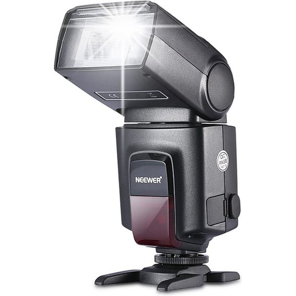 Neewer TT560 Kamera Blitz Speedlite für Canon Nikon Panasonic Olympus Pentax Blitzgerät, (für DSLR Kameras, Digitalkameras mit Standard Blitzschuh)