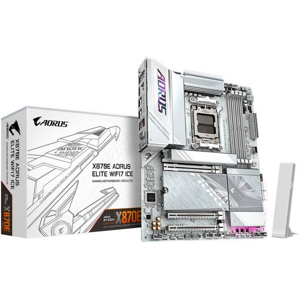 Gigabyte GIGABYTE X870E AORUS ELITE WIFI7 ICE, Mainboard Mainboard RGB Fusion