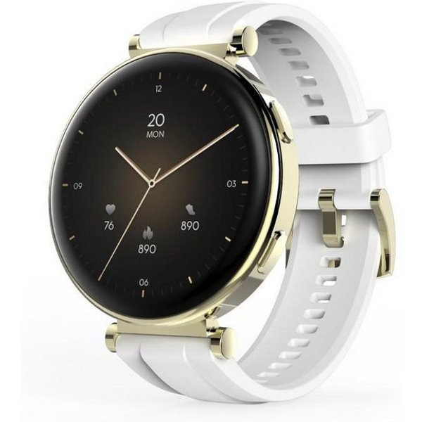 Hama HAMA 7000 Smartwatch 1.32“ AMOLED Telefonfunktion wasserdicht Gold Smartwatch