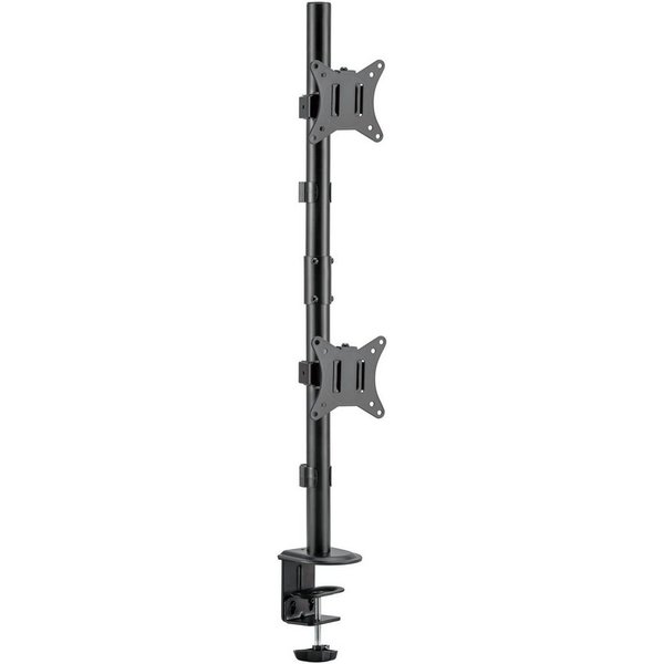 HALTERUNGSPROFI Monitor-Halterung Office-04V, (bis 32,00 Zoll, Monitore werden übereinander montiert)