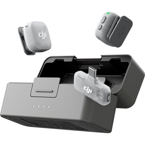 DJI Mikrofon Mic Mini 2 (2 TX + 1 Mobile RX + Charging Case) (Set)