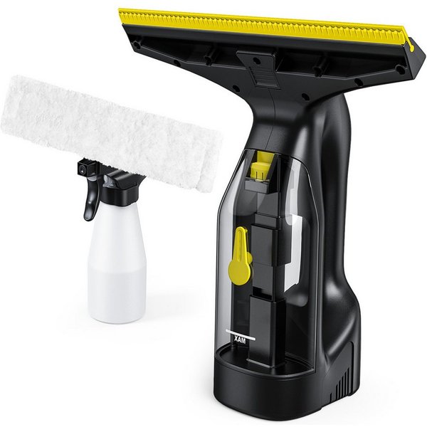 LIGIANT Akku-Fenstersauger CL03A, 60 min Laufzeit, Type-C Laden, 280 mm Düse, LED-Anzeige, 700 g Gewicht