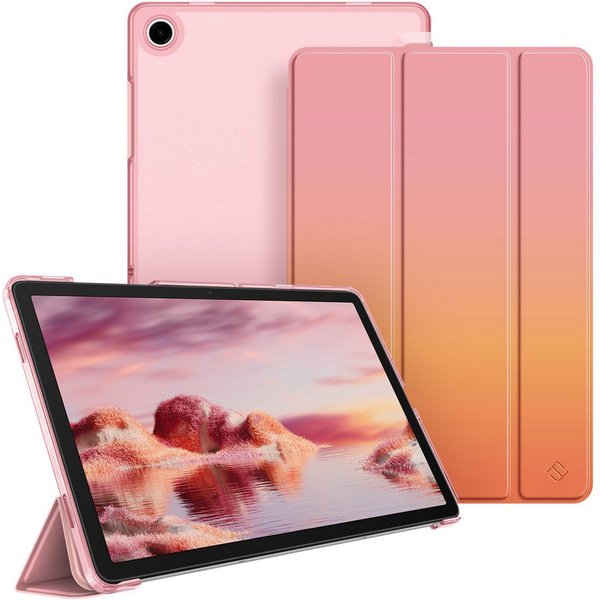 Fintie Tablet-Hülle für Samsung Galaxy Tab A11+ Plus 11" 2025 / Tab A9+ Plus 11 Zoll 2023 11 Zoll, Ultradünn Schutzhülle mit Translucent Rückseite in Matt-Optik