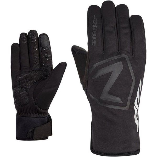 Ziener Fahrradhandschuhe DAQUA-Z AQUASHIELD® TOUCH wasserdicht, winddicht, atmungsaktiv, gepolsterte Innenhand