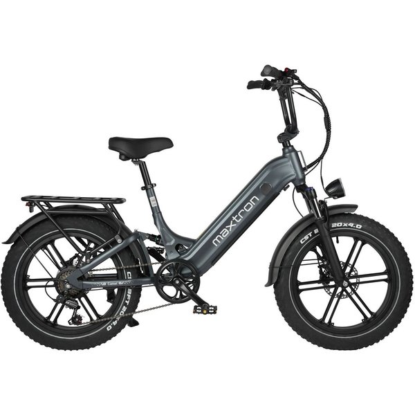 Maxtron E-Bike Crossrad Maxtron Camel E-Bike compactbike, 7 Gang Shimano, Kettenschaltung, Heckmotor, 864 Wh, (Packung), 20-Zoll-Fettreifenfahrrad mit Vorder- u