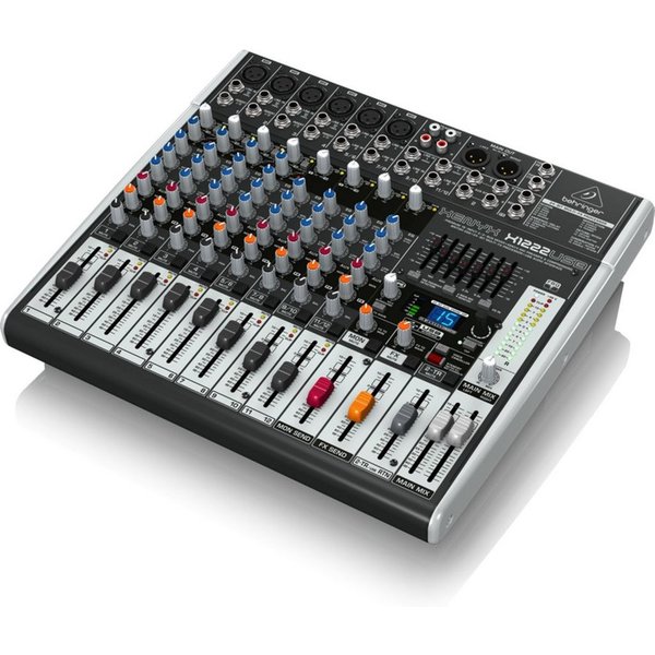 Behringer Mischpult, (XENYX X1222USB, PA Mischpulte, Analog Mixer), XENYX X1222USB - Analogmixer