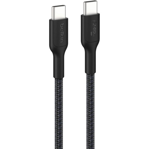 Belkin BoostCharge Pro USB-C / USB-C geflochten 240 W USB-Kabel, USB-C, (100 cm)