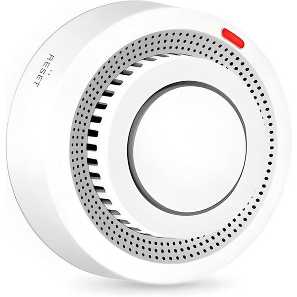 Athlix WiFi Rauchmelder, Fernüberwachung kompatibel mit Alexa und Google Rauchmelder (85DB Alarm, WLAN + Bluetooth, Fernüberwachung)