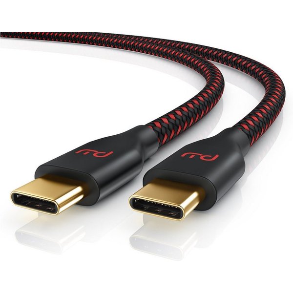 Primewire USB C Gen 2 Ladekabel / Datenkabel für Smartphone, Tablet- 0,5m USB-Kabel, 3.1, USB-C (50 cm), 10 Gbit/s Datenübertragung, schnelles & sicheres Laden,