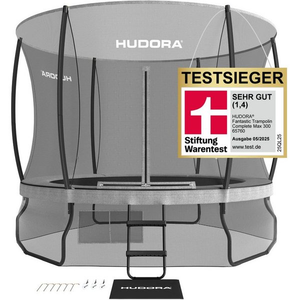 Hudora Gartentrampolin Fantastic Complete Max 300, Ø 300 cm