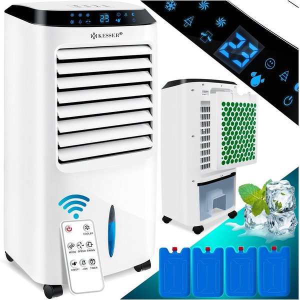 KESSER Turmventilator, 4in1 Mobile Klimaanlage Fernbedienung Klimagerät Ventilator