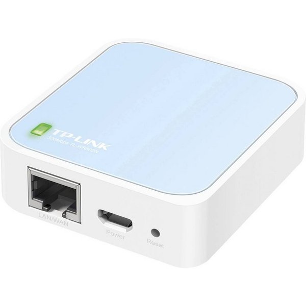 tp-link Tragbarer 300Mbit/s-WLAN-Nano-Router TL-WR802N WLAN-Router