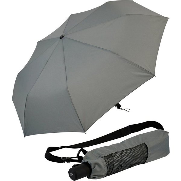 iX-brella Trekkingschirm Trekking Schirm XXL 115cm mit Umhängetasche, sehr-groß