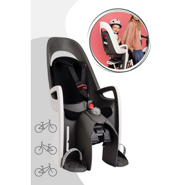 Hamax Fahrradkindersitz Hamax Caress - inkl. Gepäckträger-Adapter
