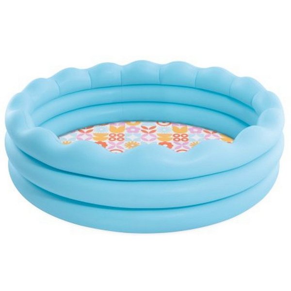 Intex Planschbecken Planschbecken Wave Edge 168x168x46cm, inklusive Reparaturflicken