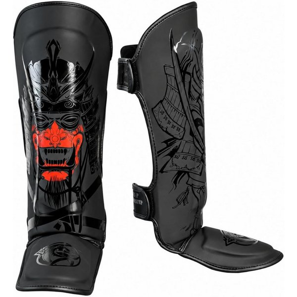 DragonDo Kampfsport Schienbeinschoner Schienbeinschutz Yakuza – Profi Schienbein- und Spannschutz für Muay