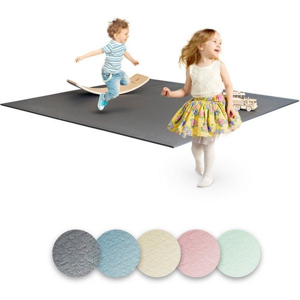 Ehrenkind Spielmatte Krabbelmatte Pro, rutschfeste Babymatte, Spielmatte (Exzellenter Schutz beim Spielen & Toben, Warm, isolierend & weich, 180x120 cm), Extra 