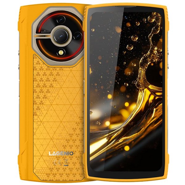 LAGENIO Panther 2 Pro Outdoor Handy 256GB Rugged Smartphone Smartphone (256 GB Speicherplatz, Outdoor Handy mit GPS, MIL-STD-810H)