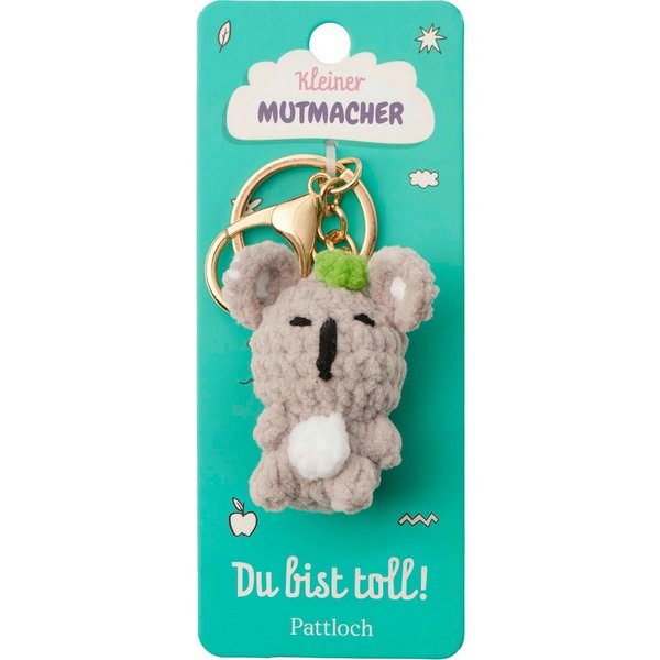 Kleiner Mutmacher, Schlüsselanhänger Koala Du bist toll!, Bag Charm u / diverse