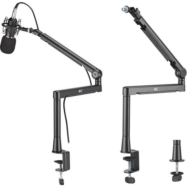 NanoRS Mikrofon-Halterung RS471, (1-tlg., Mikrofonständer Tischbefestiung max. 2kg)