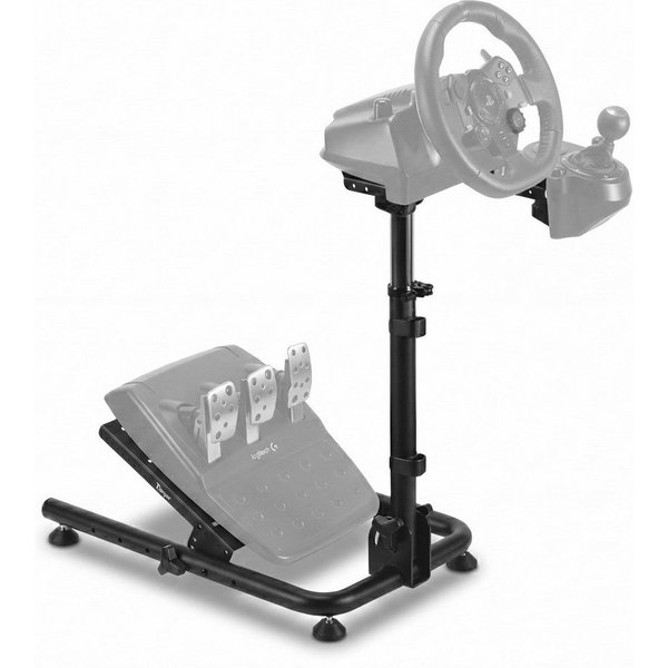 Ranqer Controller-Halterung Racing Wheel Stand, (höhenverstellbar, neigbar, klappbar, Stahl)