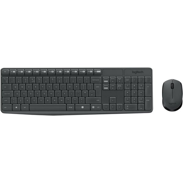 Logitech MK235 Kabelloses Set mit PC-Tastatur