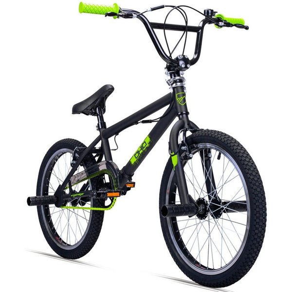bergsteiger BMX-Rad Ohio 20 Zoll, 360° Rotor-System, Freestyle, Mädchen, Jungen, 1 Gang, V-Bremsen