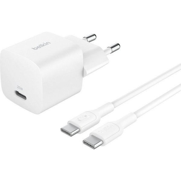 Belkin BoostCharge 25W USB-C Charger mit Power Delivery inkl. Kabel USB-Ladegerät