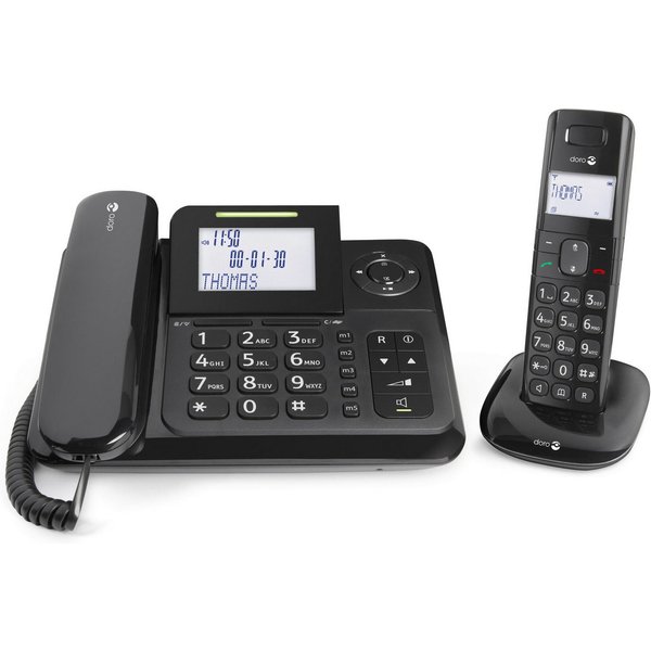 Doro Comfort 4005 Combo Schnurloses Mobilteil (Mobilteile: 1, DECT, mit Anrufbeantworter)