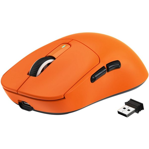 ATTACK SHARK X3 Kabellose Gaming-Maus, 49g Ultraleicht, PAW3395 Gaming-Maus (2.4G, Bluetooth, kabelgebunden, 200H)