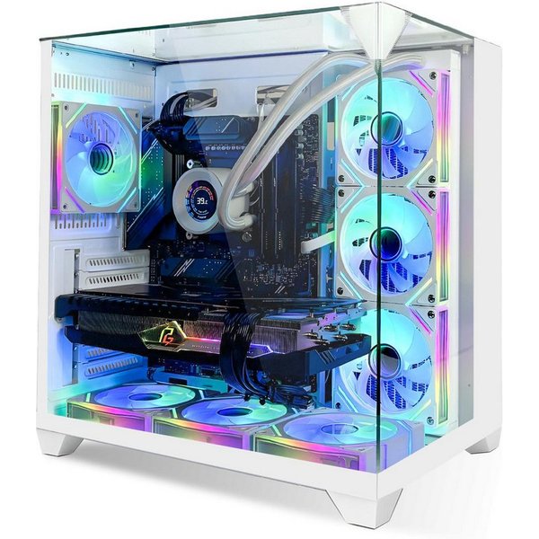 SYSTEMTREFF AMD Ryzen 7 9800X3D mit Nvidia GeForce RTX 5070 TI 16GB Gaming-PC (AMD 9800X3D 9800X3D, Nvidia GeForce RTX 5070 Ti, 32 GB RAM, 1000 GB SSD, Wasserkü