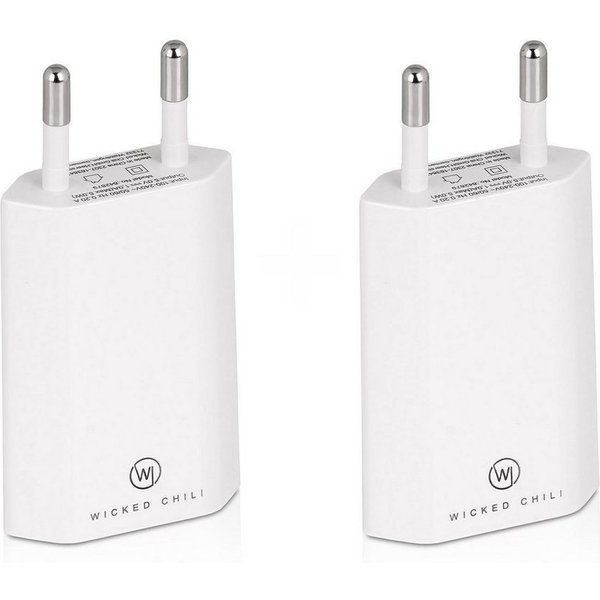 Wicked Chili 2x Pro Series Netzteil USB Adapter Netzstecker USB Steckernetzteil