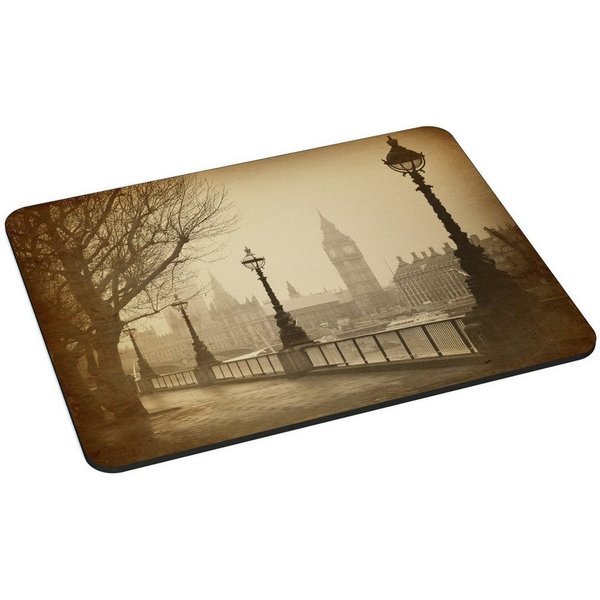 PEDEA Gaming Mauspad 22 cm x 18 cm mit Motiv (Größe L), mit vernähten Rändern und Rutschfester Unterseite