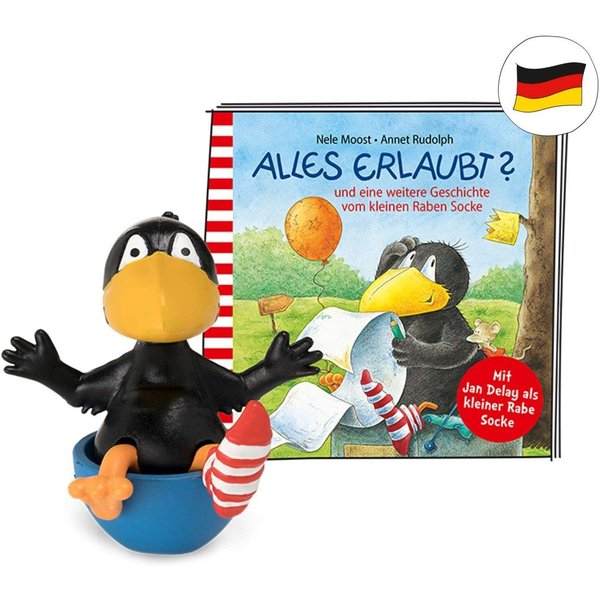 tonies Hörspielfigur tonies Hörfigur Der kleine Rabe Socke - Alles erlaubt?