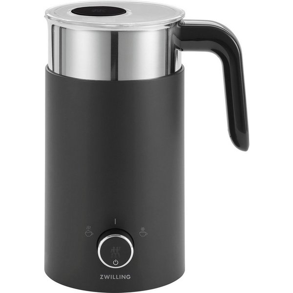 Zwilling Milchaufschäumer 1010479 Enfinigy, Elektrischer Milchaufschäumer, 400 ml, Heizbar, Schwarz