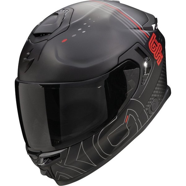 Scorpion Exo Motorradhelm EXO-GT SP Air Techlane Helm, Notfallsystem-polsterung (eqrs),integriertes Sonnenvisier