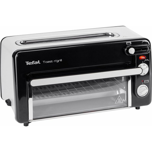 Tefal Minibackofen TL6008 Toast n’ Grill, sehr energieeffizient und schnell, 1300 Watt