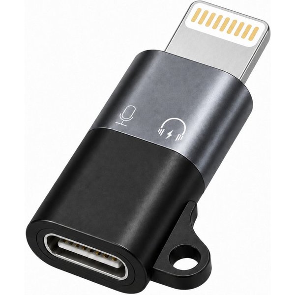 PlugUp USB-C auf Lightning Adapter für iPhone, iPad, MacBook & AirPods USB-Adapter Lightning zu USB Typ C, USB-C zu Lightning Adapter für Audio, Laden, Datenübe