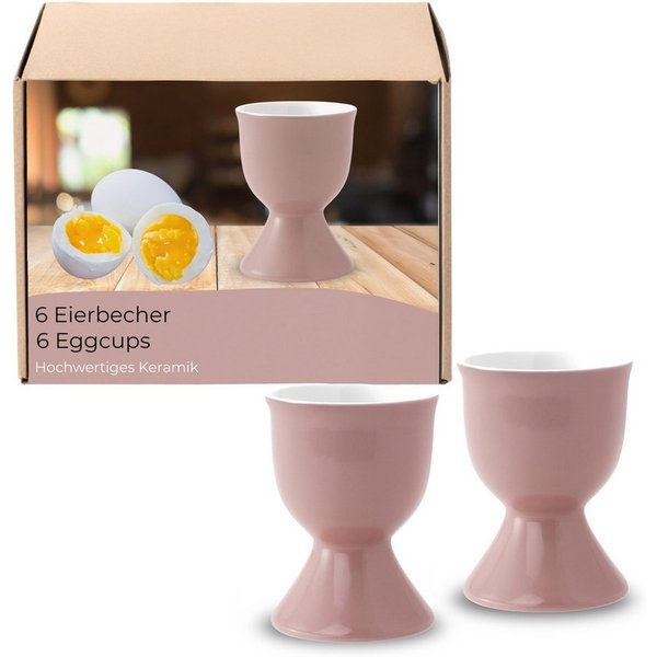 matches21 HOME & HOBBY Eierbecher, (6-tlg), Spülmaschinenfeste Eierhalter für Frühstückstisch